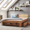 Úložný box pod postel Carryhome dub NOVÝ 2. jakost - Image 3