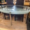 Jídelní skleněný stůl oval NOVÝ 2. jakost - Image 3