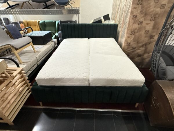 Postel 160x200 zelená KOMPLET NOVÁ 2. jakost - Image 3