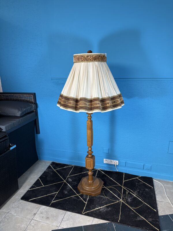 Stojací lampa dub. - Image 2