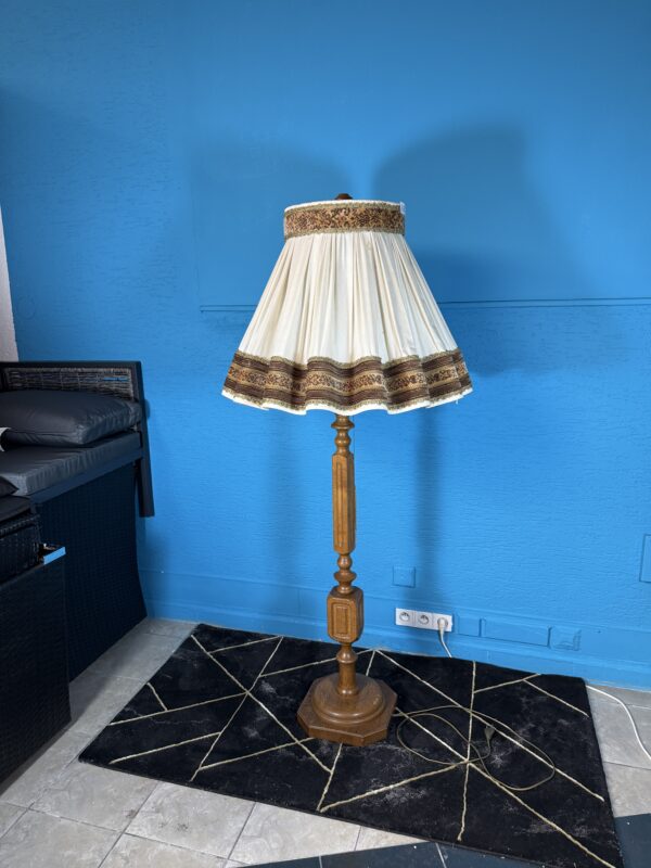 Stojací lampa dub. - Image 3