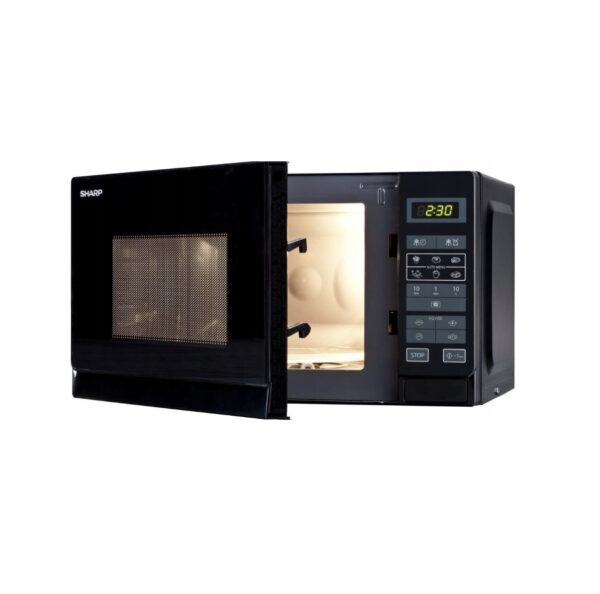Mikrovlnná trouba Sharp R242BKW 800W NOVÁ 2. jak. - Image 2