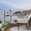 Skládací závěsný stolek na balkon NOVÝ 2. jakost - Image 3