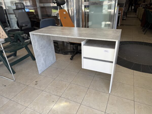 Psací stůl beton s šuplíky NOVÝ 2. jakost - Image 4