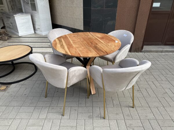 Jídelní stůl + 4 židle KOMPLET NOVÝ 2. jakost - Image 3