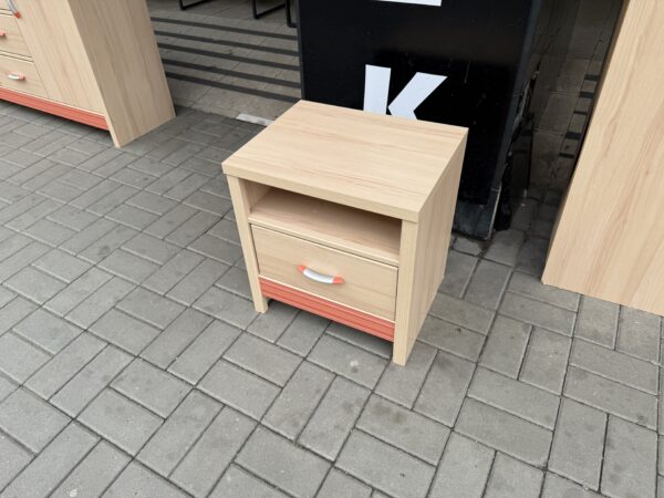 Noční stolek oranž. - Image 2
