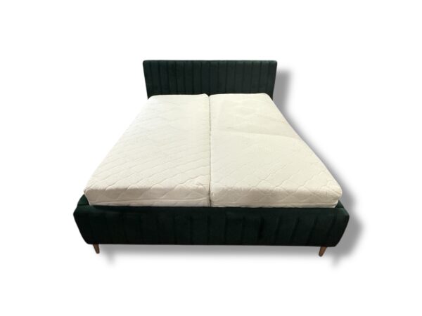 Postel 160x200 zelená KOMPLET NOVÁ 2. jakost
