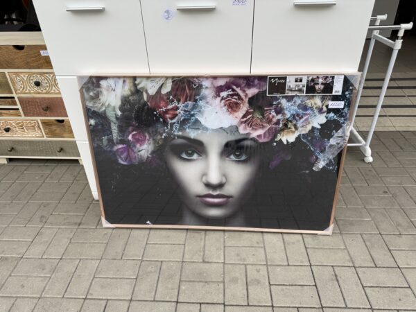 Skleněný obraz ženy 80x120 cm NOVÝ 2. jakost