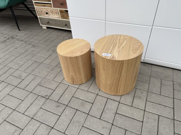 Stolky dub 2 kusy KOMPLET NOVÝ 2. jakost - Image 3