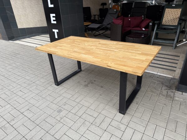 Masivní jídelní stůl 90x180 cm NOVÝ 2. jakost - Image 2