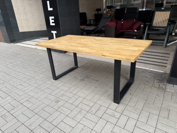 Masivní jídelní stůl 90x180 cm NOVÝ 2. jakost - Image 3