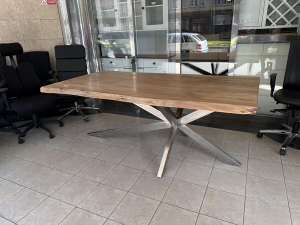 Masivní jídelní stůl 100x200 cm NOVÝ 2. jakost - Image 3