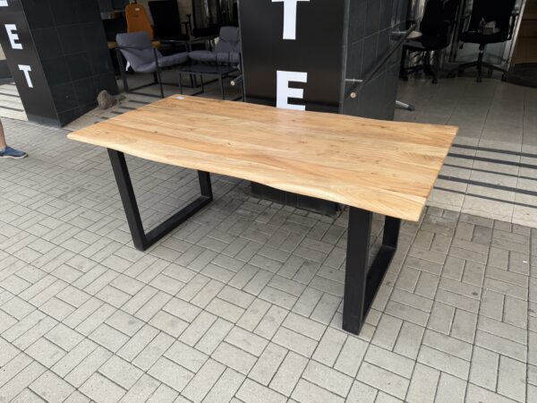 Jídelní stůl masiv akácie 90x180 cm NOVÝ 2. jakost - Image 3