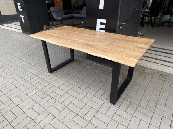 Jídelní stůl masiv akácie 90x180 cm NOVÝ 2. jakost - Image 4