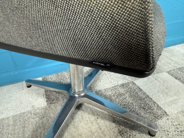 Designová židle Vitra Softshell Chair 2 kusy šedá - Obrázek 4