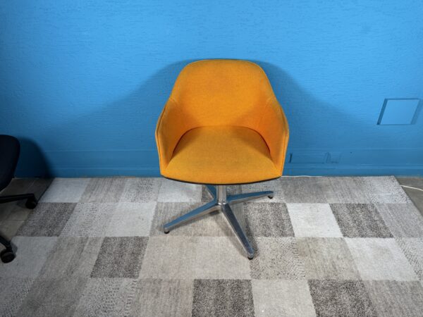 Designová židle Vitra Softshell Chair 2 kusy oranž - Obrázek 5