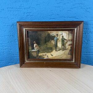 Carl Spitzweg - Tržnice 16x22 cm