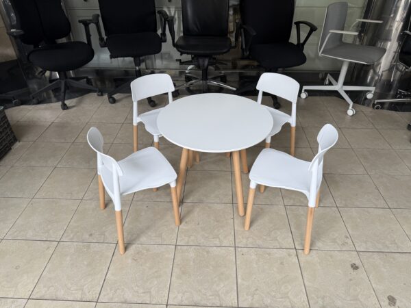 Dětský set stolek + 4 židle NOVÝ 2. jakost - Image 2