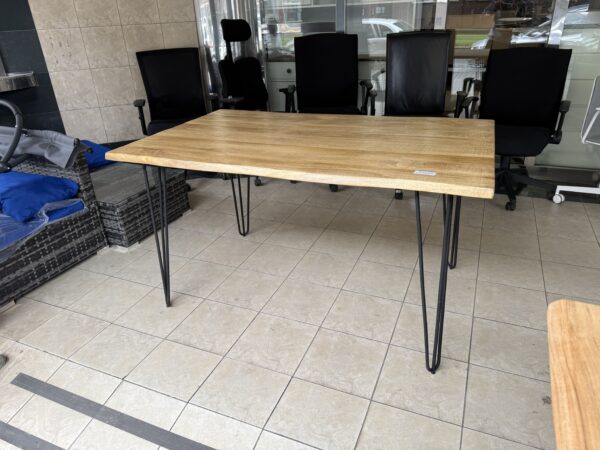 Masivní jídelní stůl mango 90x140 cm NOVÝ 2. jak. - Image 3
