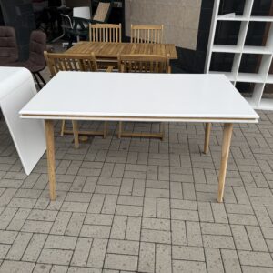 Jídelní stůl bílý 80x140 cm NOVÝ 2. jakost