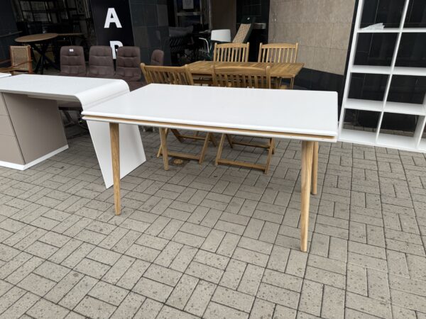 Jídelní stůl bílý 80x140 cm NOVÝ 2. jakost - Image 3