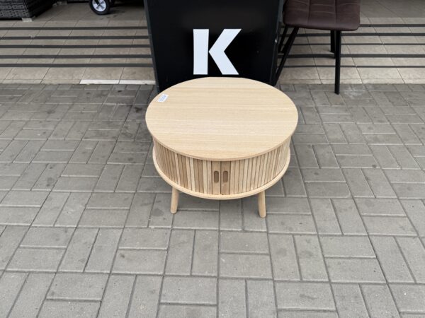Konferenční stolek dub rolet. NOVÝ 2. jakost