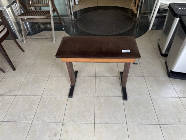 Retro piano lavice / taburet zvedací