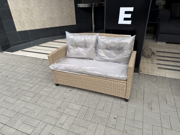 Zahradní sedačka dvojsed NOVÁ 2. jakost - Obrázek 2