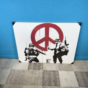 Obraz Make Peace 75 x 100 cm NOVÝ 2. jakost