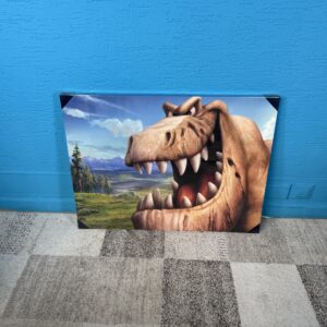 Obraz Hodny dinosaur 60 x 80 cm NOVÝ 2. jakost