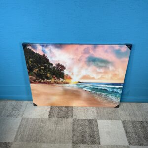 Obraz Tropical Beach 75 x 100 cm NOVÝ 2. jakost
