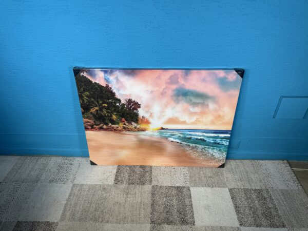 Obraz Tropical Beach 75 x 100 cm NOVÝ 2. jakost