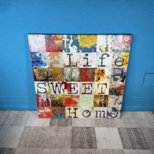 Obraz Life Sweet Home 100 x 100 cm