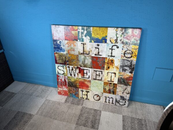 Obraz Life Sweet Home 100 x 100 cm - Obrázek 2