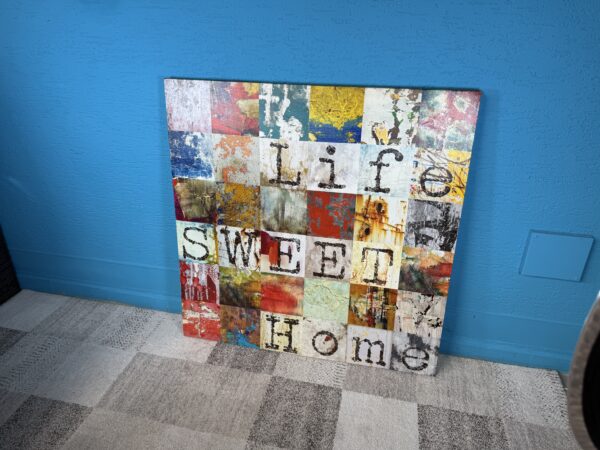Obraz Life Sweet Home 100 x 100 cm - Obrázek 3