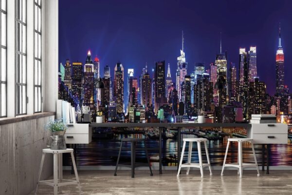 Fototapeta noční New York 368x254 cm NOVÝ 2. jak. - Obrázek 5