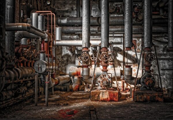 Fototapeta industriál. 416x254 cm NOVÝ 2. jakost - Obrázek 3