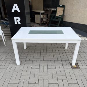 Jídelní stůl bílý 90x150 cm