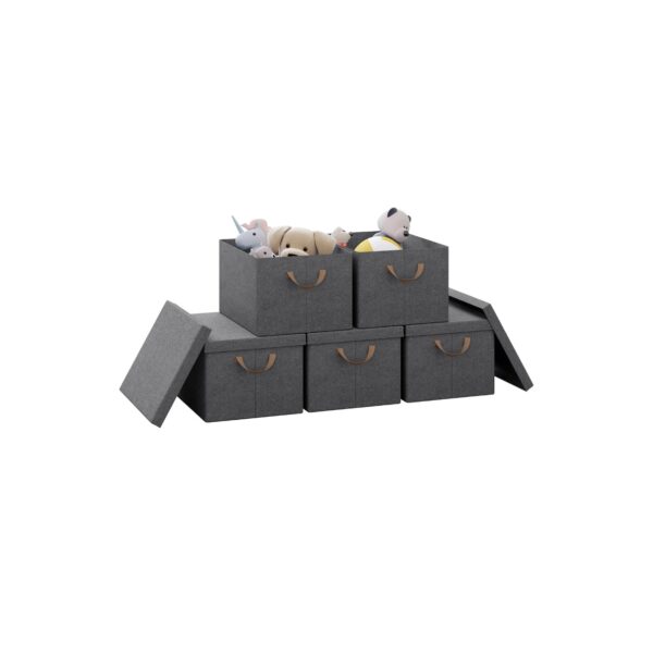 Úložný boxy skládací 5 kusů 36L NOVÝ 2. jakost