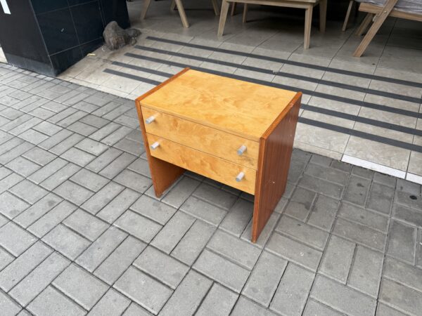Noční stolek retro 2 kusy - Obrázek 2