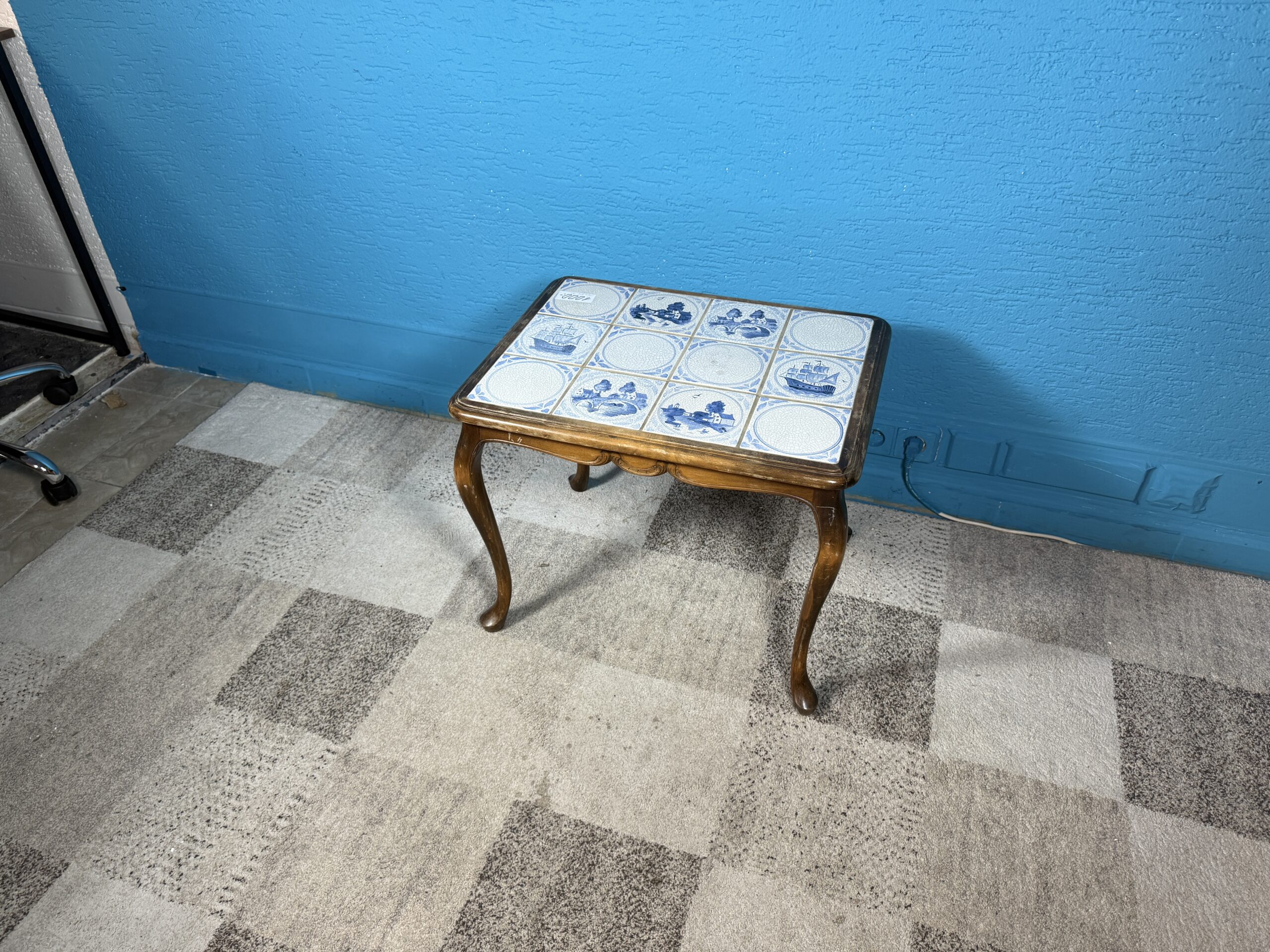 Odkládací stolek retro dlaždice - Obrázek 2