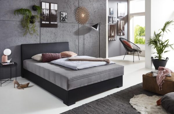 Postel BOXSPRING 140x200 černá VÍCE KS NOVÝ - Obrázek 2