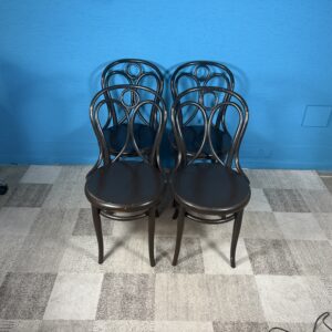 Starožitné židle Thonet 4 kusy KOMPLET