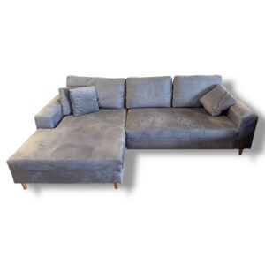 Rohová rozkládací sedačka s úl. pr. NOVÁ 2. jakost