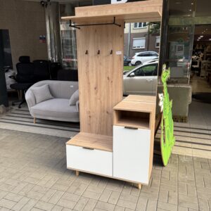 Předsíňová stěna se zrcadlem, věšák NOVÁ 2. jakost