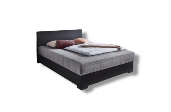 Postel BOXSPRING 140x200 černá VÍCE KS NOVÝ