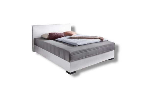 Postel BOXSPRING 140x200 bílá VÍCE KS NOVÝ