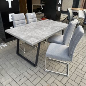 Jídelní stůl + 4 židle KOMPLET NOVÝ 2. jakost