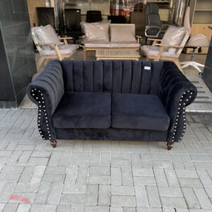 Sedačka dvojsed. černá NOVÁ 2. jakost