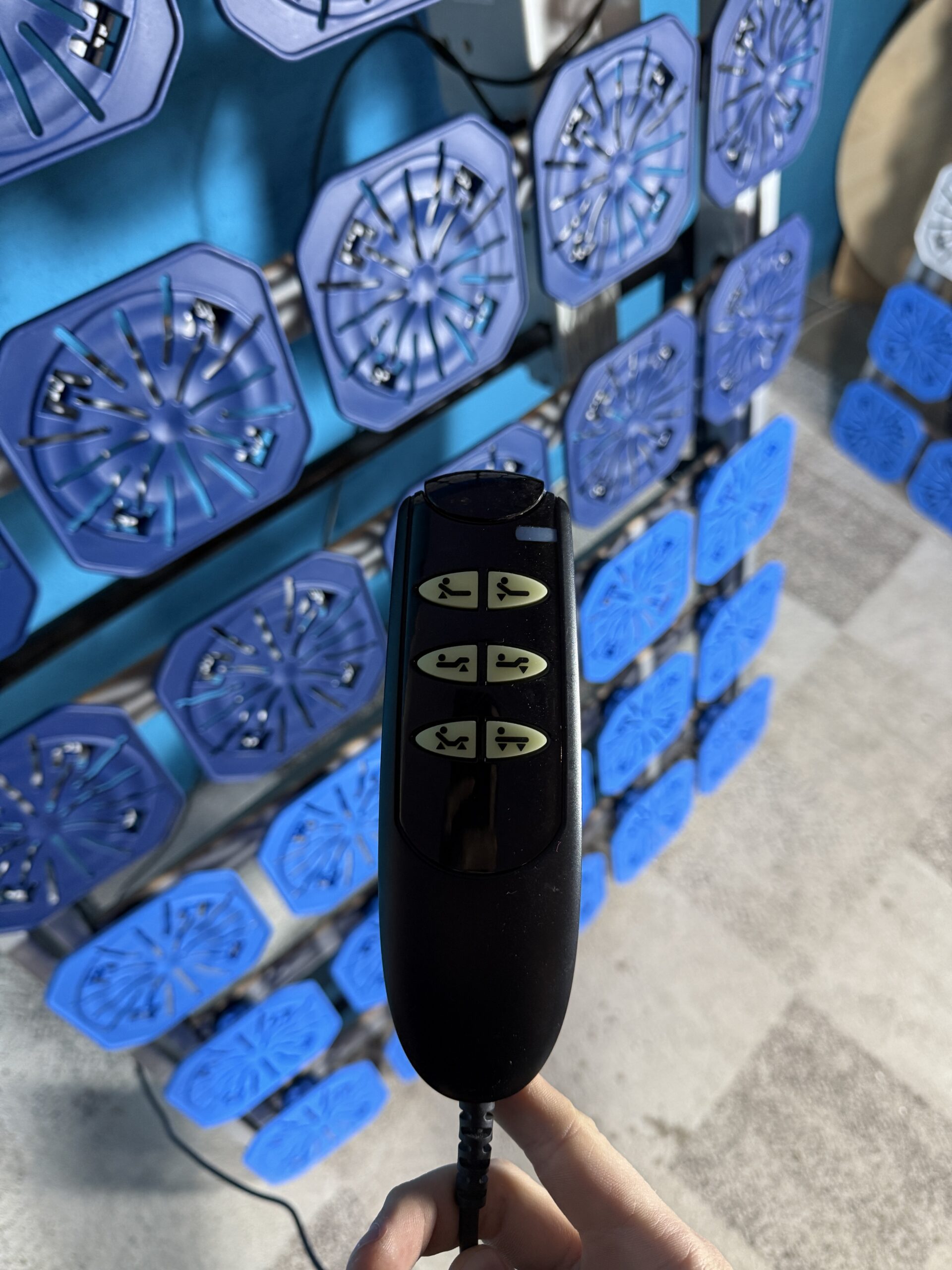 Elektrický polohovací rošt 90x200 2 kusy - Obrázek 5